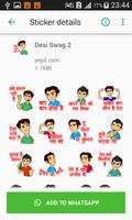Swag Stickers Pack - WAStickerApps capture d'écran 1