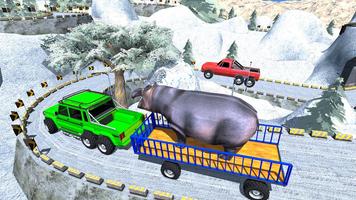 Jungle Animals Cargo Transport 6X6 Truck 2019 Affiche