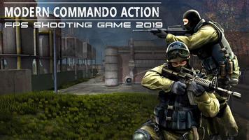 Modern Commando Action Fps Shooting Game 2019 Poster