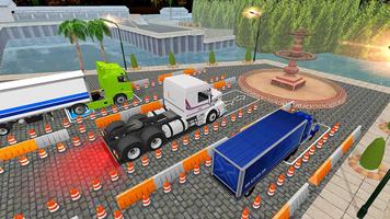 Real Heavy Cargo Truck Parking Legend poster