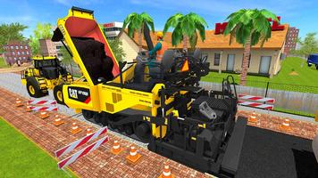 Road Builder City Construction Truck Sim 2019 Affiche