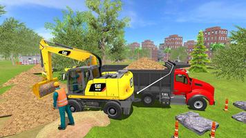 Road Builder City Construction Truck Sim 2019 capture d'écran 3