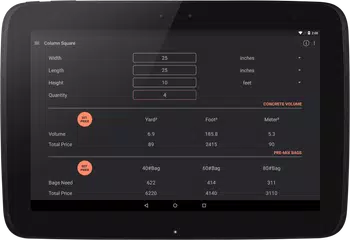 Binder - Concrete Calculator APK download