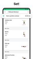 7-Minute Workout: HIIT Routine screenshot 1