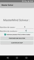 MasterMind Solveur Affiche