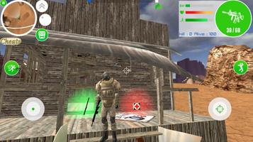 Desrt Free Fire Battleground  Commando Screenshot 1