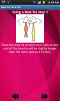 How to Tie a Tie screenshot 2