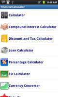 Financial Calculator الملصق