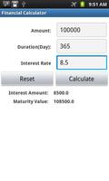 Financial Calculator capture d'écran 3