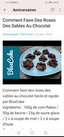 Recettes de Desserts capture d'écran 2