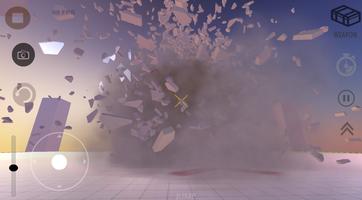 Destruction simulator 3D Physic Ragdoll تصوير الشاشة 1