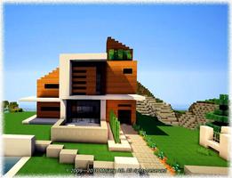 Modern Houses Minecraft PE Mod 포스터