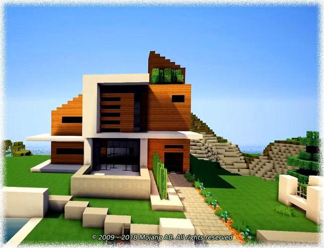  Moderne  H user Minecraft  PE Mod f r Android APK 
