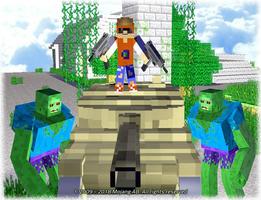 Zombie Apocalypse for MCPE Map 포스터
