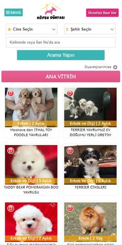 Kopek Dunyasi Yavru Kopek Sahiplenme Ilan Sitesi Para Android Apk Baixar