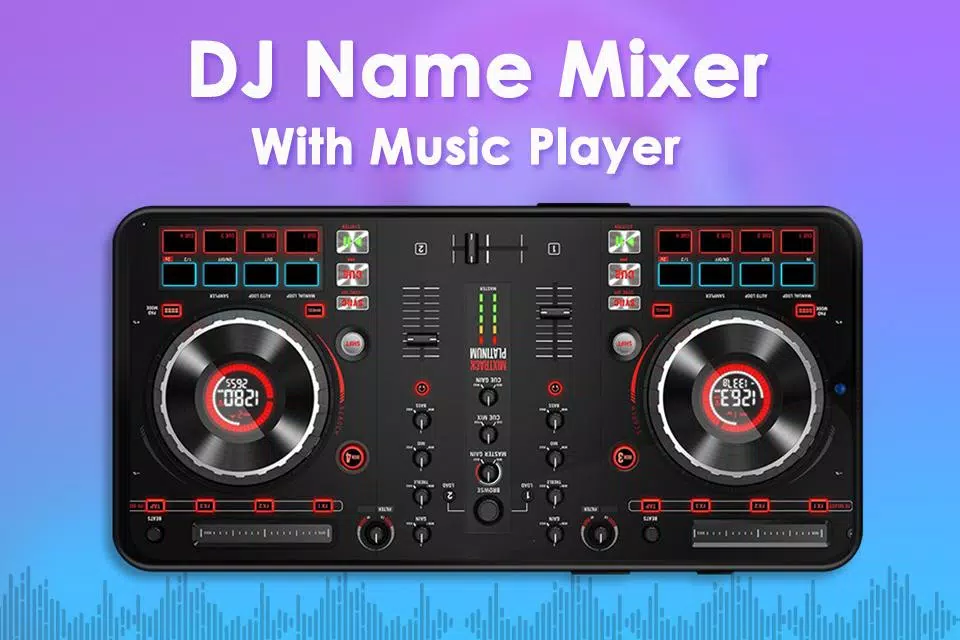 DJ Name Mixer With Music Player - Mix Name To Song APK สำหรับ Android -  ดาวน์โหลด