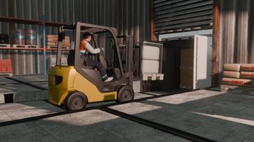 Forklift Simulator Affiche
