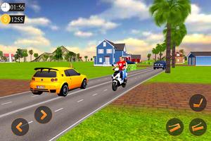 Offroad Bike Taxi Driver 3D capture d'écran 2