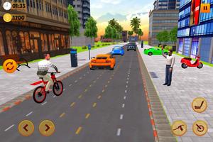 BMX Bicycle Taxi Driving: City capture d'écran 3
