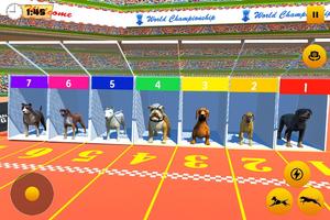 Dog Race Game: Dog Racing 3D Affiche