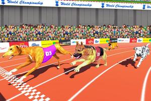 Dog Race Game: Dog Racing 3D capture d'écran 2
