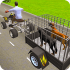 Pet Dog ATV Cargo Transport 3D আইকন