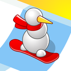 Snowman Race 3D simgesi
