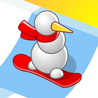 Snowman Race 3D-icoon