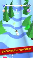 برنامه‌نما Snowman Race 3D عکس از صفحه