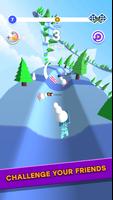 برنامه‌نما Snowman Race 3D عکس از صفحه