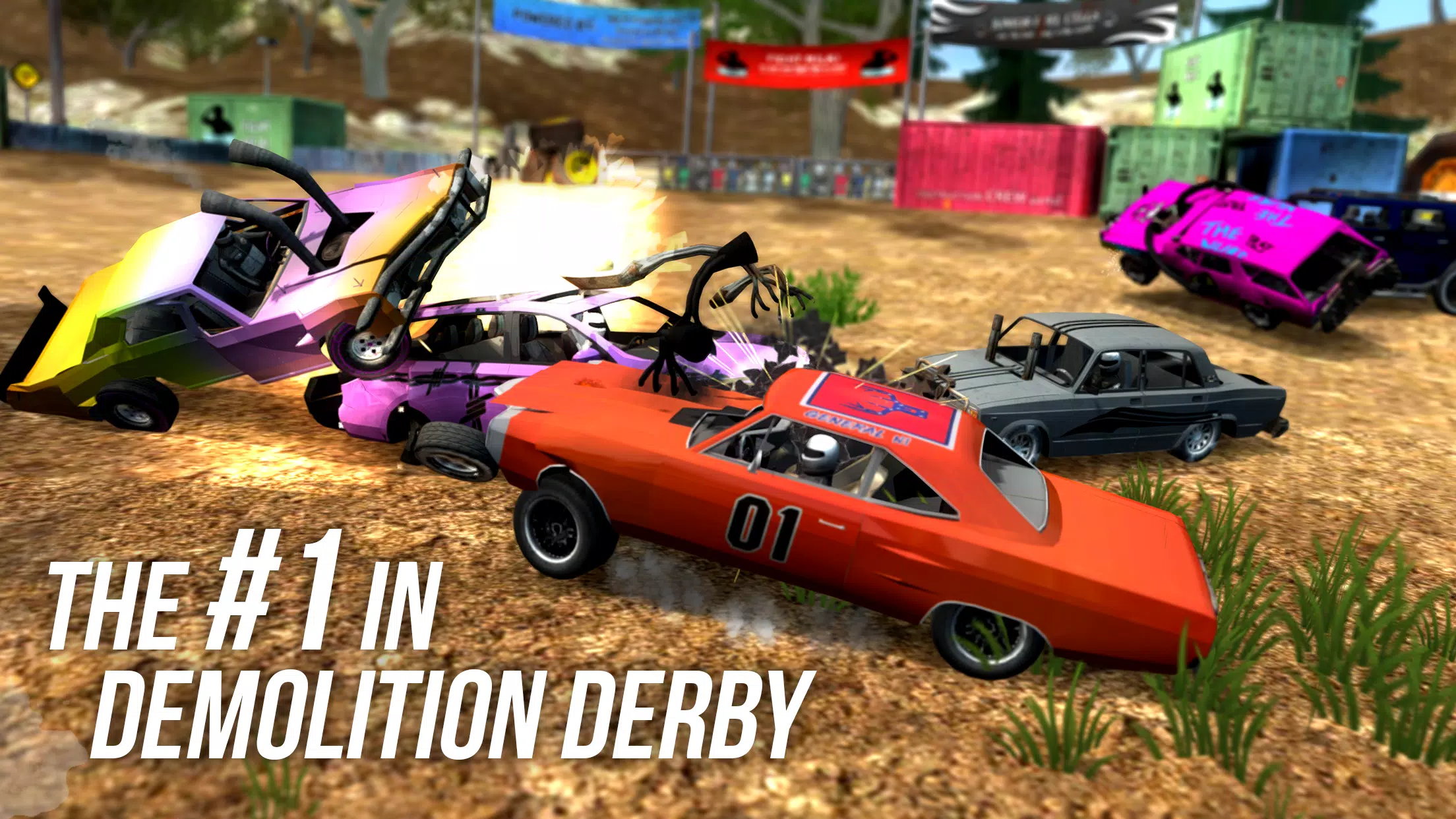 Jogo Demolition Derby Crash Racing no Jogos 360