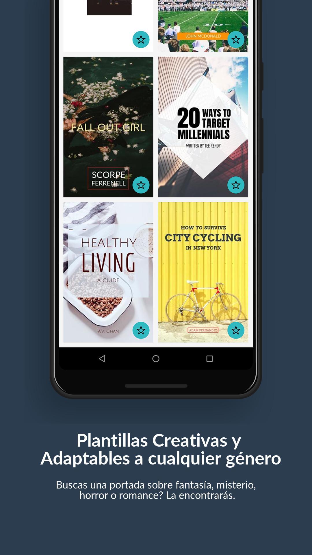 Descarga de APK de Crea Portadas Libros: Wattpad para Android