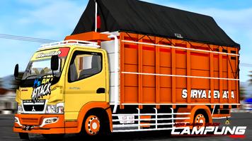 Mod Bussid Truk Lampung poster