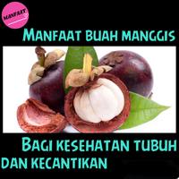 Manfaat Buah Manggis Bagi kesehatan पोस्टर