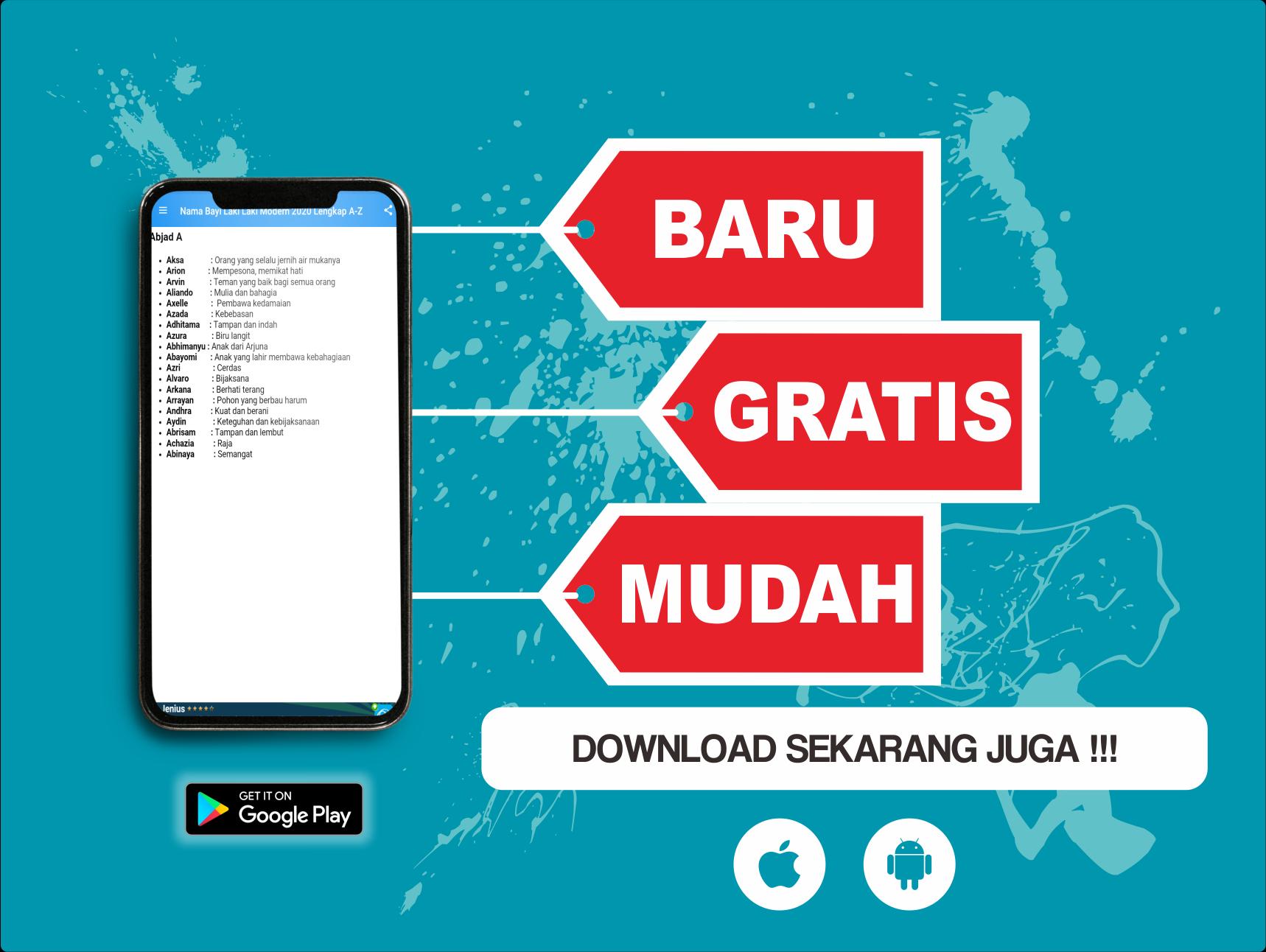 Nama Bayi Laki Laki Modern 2020 Lengkap A Z For Android Apk Download