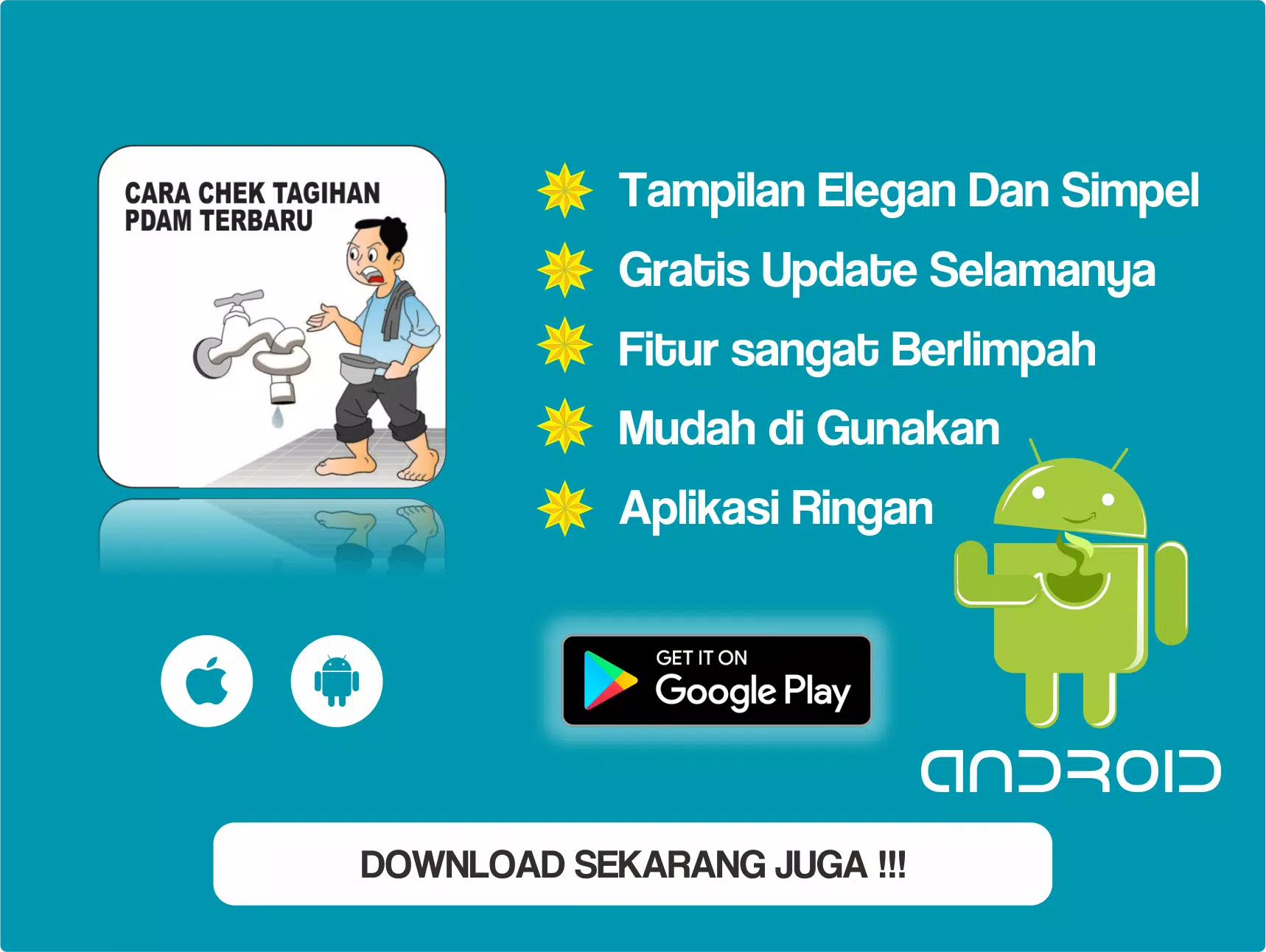 Aplikasi Pdam Gratis Cara Cek Tagihan PDAM Terbaru for Android - APK Download