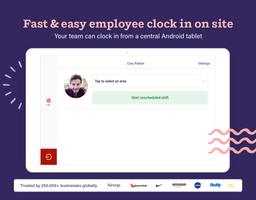 Deputy Employee Time Clock App-poster