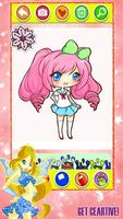 Gacha L. Coloring book screenshot 2