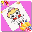Dolls Surprise Coloring Pages Lol 2K19 APK