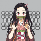 Nezuko Kamado Keyboard Anime ไอคอน