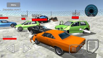 Derby crash: juegos de simulador de demolición de captura de pantalla 1