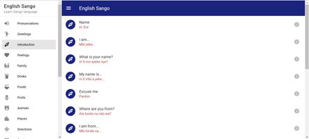 English Sango تصوير الشاشة 2