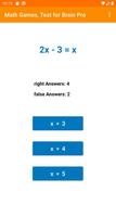 Math games, Learn Brain Test screenshot 1