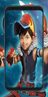 Wallpaper Boboi Boy Galaxy HD 海报