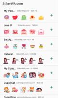 Valentine Day WAStickerApps اسکرین شاٹ 1