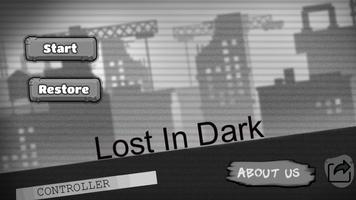 Lost in dark poster