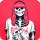 Skeleton Skull Art Wallpaper APK