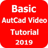 Easy Basic  AutoCad Video Tutorial icône