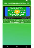 Learn Basic Quickbooks Accounting Video Tutorial capture d'écran 2