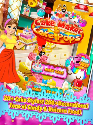 Cake Maker Cake Pops Dessert Fun Cooking Game For Android Apk Download